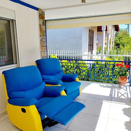 Villa Blue House Nea Kallikrateia エクステリア 写真