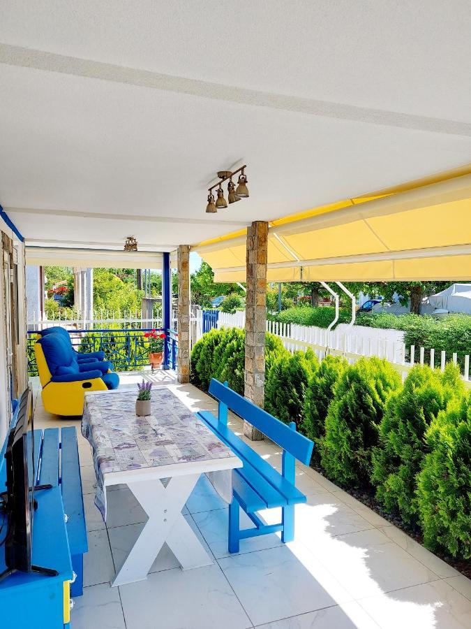 Villa Blue House Nea Kallikrateia エクステリア 写真